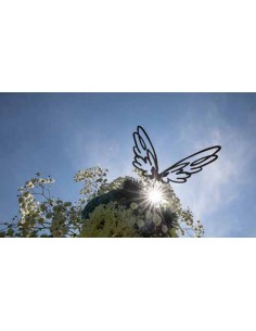 Weihnachtsdeko Flügel zum Hängen - Bleistiftzeichnung - Skizzenflügel - Breite 17 cm - Höhe 9 cm Schöne Flügel als Skizzenzeichn 2