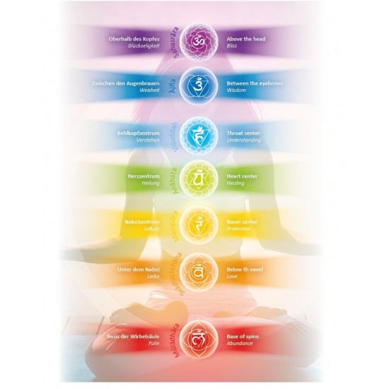 CHAKRA Kerzen im Glas CHAKRA-Kerze - ca. 6 cm - MULTICOLOR CHAKRA-Kerze ca. 6 cm, MULTICOLOR Diese PALM LIGHT Windlichter sind a