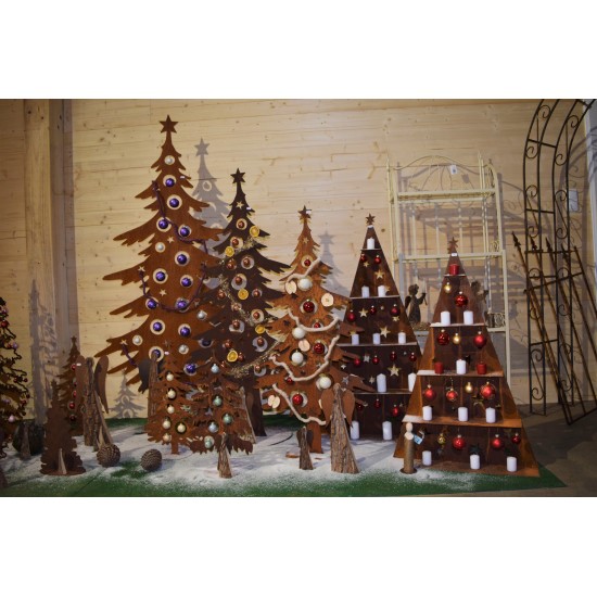 XXL Bäume ab 120 cm Dekotanne 200 cm hoch für Christbaumkugeln Großer Metall Weihnachtsbaum für Christbaumkugeln 200 cm hoch
Di