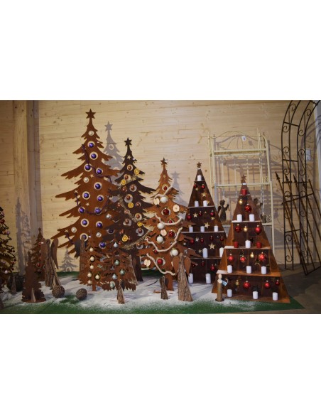 XXL Bäume ab 120 cm Dekotanne 200 cm hoch für Christbaumkugeln Großer Metall Weihnachtsbaum für Christbaumkugeln 200 cm hoch
Di