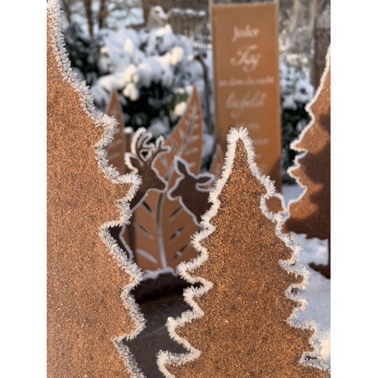 Deko Ringe Forest - Ring mit Waldszene Durchmesser 30cm 
Dekorativer Ring "Forest" mit Waldszene für Ihre Herbst- und Weihnacht