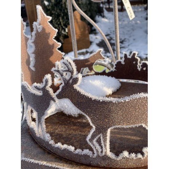 Deko Ringe Forest - Ring mit Waldszene Durchmesser 30cm 
Dekorativer Ring "Forest" mit Waldszene für Ihre Herbst- und Weihnacht