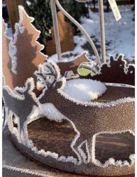 Deko Ringe Forest - Ring mit Waldszene Durchmesser 30cm 
Dekorativer Ring "Forest" mit Waldszene für Ihre Herbst- und Weihnacht