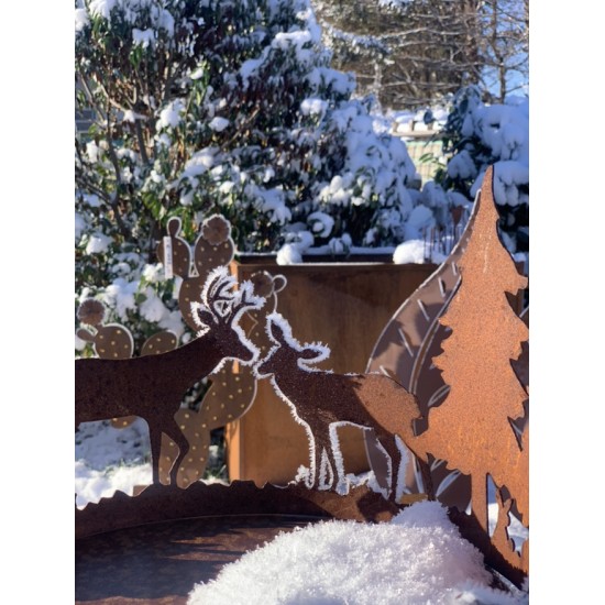Deko Ringe Forest - Ring mit Waldszene Durchmesser 30cm 
Dekorativer Ring "Forest" mit Waldszene für Ihre Herbst- und Weihnacht