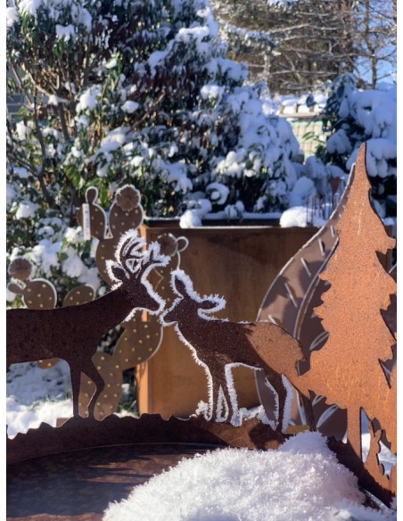 Deko Ringe Forest - Ring mit Waldszene Durchmesser 30cm 
Dekorativer Ring "Forest" mit Waldszene für Ihre Herbst- und Weihnacht
