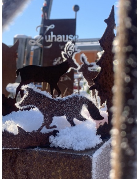 Deko Ringe Forest - Ring mit Waldszene Durchmesser 30cm 
Dekorativer Ring "Forest" mit Waldszene für Ihre Herbst- und Weihnacht