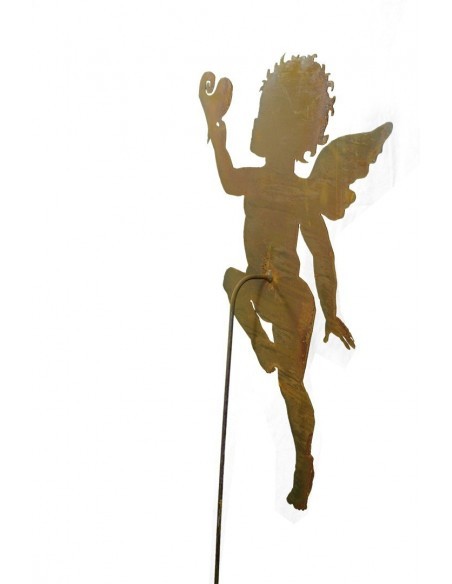 Angebot des Monats Aktion: Engelchen Topfstecker mit Herz - Höhe 60 cm auf 45 cm Stab 
Dieses schöne Engelskind ist ein Bote de