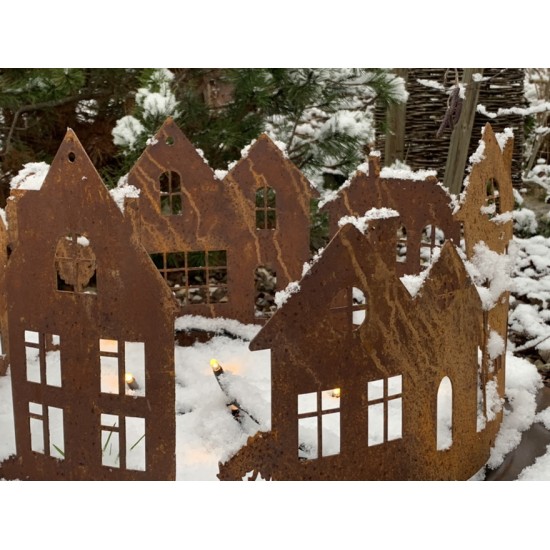 Lichthäuser Deko Ring 47 cm Ø - Lichthaus Rost...