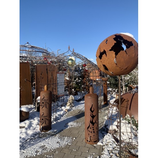 Start Abholangebot Risskugel Ø 50 cm auf Ständer - Höhe 200 cm Kugel 50 cm
Stab abnehmbar