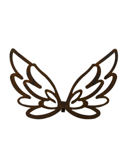 Engel basteln und Engelsflügel Bleistiftzeichnung Engelsflügel zum einhängen in Vasen - Skizzenflügel - Breite 17 cm - Höhe 9 cm