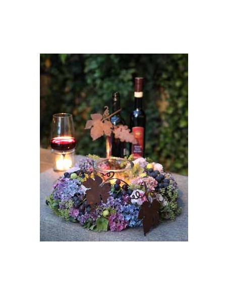 Weinflaschen Dekoration Weinranke mit Trauben zum Wickeln Läge ungebogen 29cm Weinranke mit Trauben zum Wickeln Läge ungebogen 2 Weinflaschen Dekoration Weinranke mit Trauben zum Wickeln Läge ungebogen 29cm Weinranke mit Trauben zum Wickeln Läge ungebogen 2