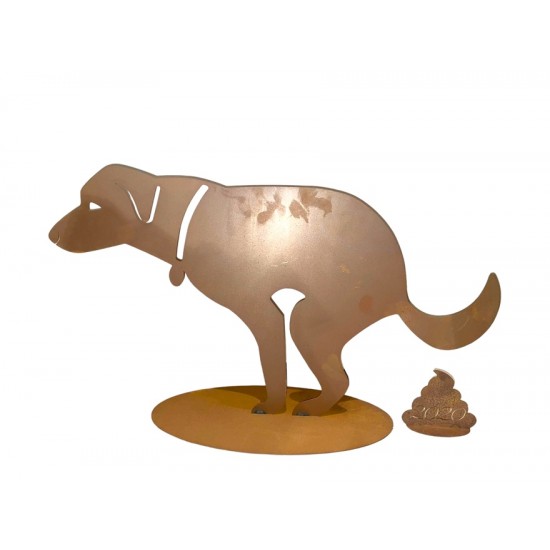 Deko Hunde Deko Hund Corina - 71 cm lang - inkl. Häufchen 2020 Metall Deko Hund macht Häufchen mit Jahreszahl 2020
War das Jahr