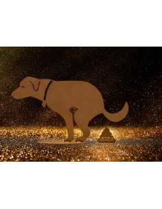 Deko Hunde Deko Hund Corina - 71 cm lang - inkl. Häufchen 2023  2