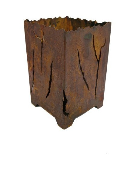 Brennbehälter für das Würfelfeuer