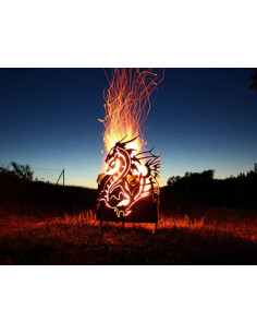 Feuerkorb Drache 2