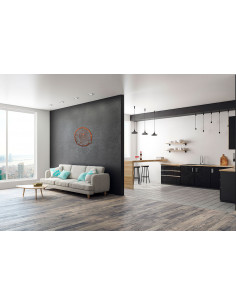 Rundes Metall Wandbild mit Rosenblüte - Breite 41 cm 2