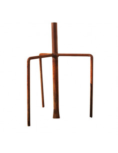 Start Fackelstabständer aus Metall Metallständer für Fackelstäbe
Diesen Ständer kann man problemlos in die Erde stecken, so das