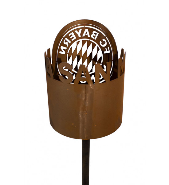 FC Bayern Fackelstab - MIA SAN MIA - auf 140 cm Stab