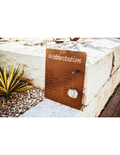 Moderne Wetterstation - Höhe 60 cm - Deko zum Hängen 2
