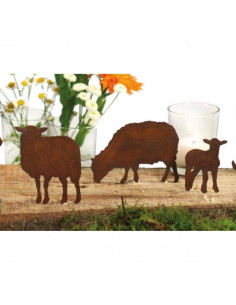 Ministecker Bauernhoftiere Bauernhof Minitier Lämmchen zum Stecken Länge: 4,5 cm
Höhe: 7,5 cm
mit kleinem Spieß zum Einschlage 2