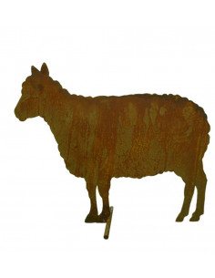 Bauernhof Tier Schaf seitlich stehend - Höhe 28 cm
