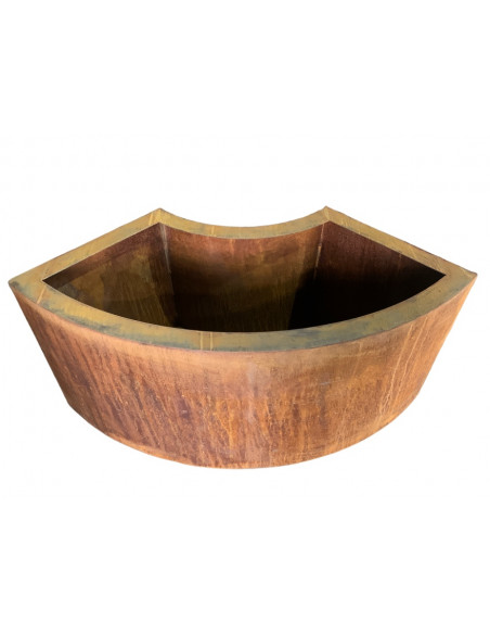 Deko Pflanztopf-Ring mit erhöhtem Boden Höhe 45cm - XXL Pflanzgefäße