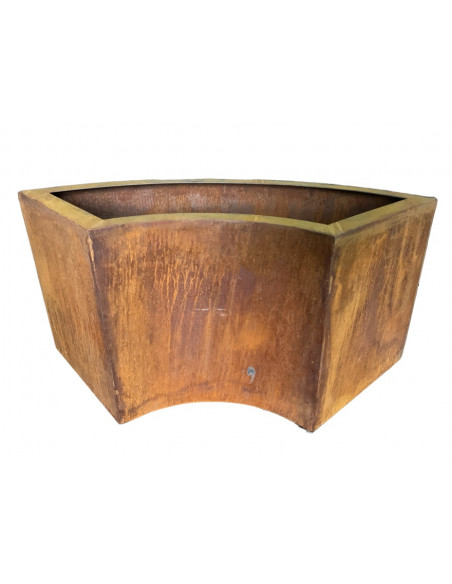 Deko Pflanztopf-Ring mit erhöhtem Boden Höhe 45cm - XXL Pflanzgefäße