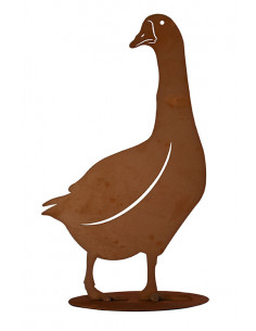 Deko Gans aus Metall - Gunnar - Höhe 40 cm