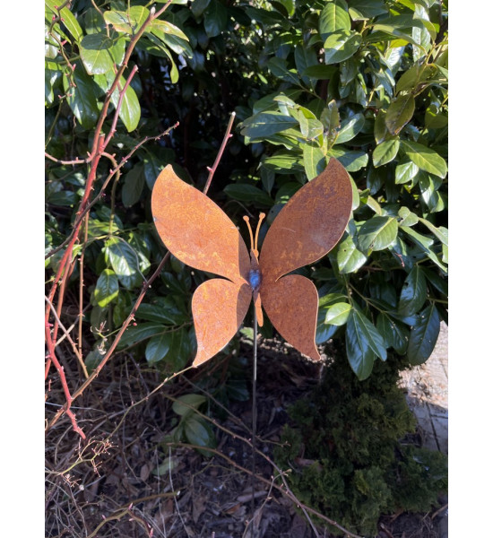 Gartenstecker XL Schmetterling Stecker