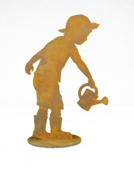 Mini Gärtner - Till - Höhe 13 cm - auf Platte