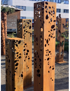 Sichtschutzwände und Paravents Säule Buco - Höhe 165cm Säule Buco,
Höhe 165 cm
 2