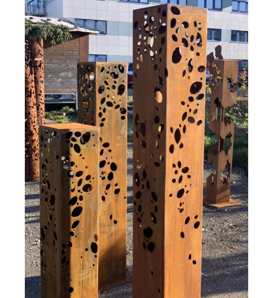 Rechteckige Säulen Säule Buco - Höhe 165 cm Säule Buco,
Höhe 165 cm