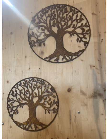 Baum des Lebens - Symbol für Hoffnung und eine glückliche Zukunft Baum des Lebens - Wandbild Metall - 50 cm 
Durchmesser 50 cm
 Baum des Lebens - Symbol für Hoffnung und eine glückliche Zukunft Baum des Lebens - Wandbild Metall - 50 cm 
Durchmesser 50 cm