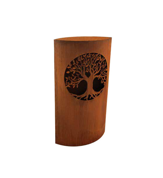 Mandelförmige Säulen Baum des Lebens - Säule - mandelförmig 
Mandelförmige Säule
Breite 60 cm
Tiefe 30 cm
Höhe 115 cm
