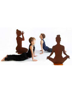 lebensgroße Figuren Yoga Mädel - Svenja - groß - Lotus Pose - auf Platte - Höhe 86 cm 
Yoga Mädel "Svenja" auf Platte
Lotus Po 2