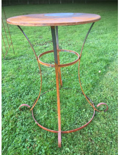 Tische, Stühle und Möbel Gartentisch Edelrost 85 cm hoch - Ø 60 cm 
Höhe 84 cm
Durchmesser 60 cm