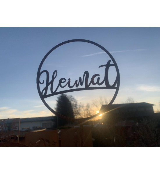 Topfstecker Heimat klein - Höhe 68 cm