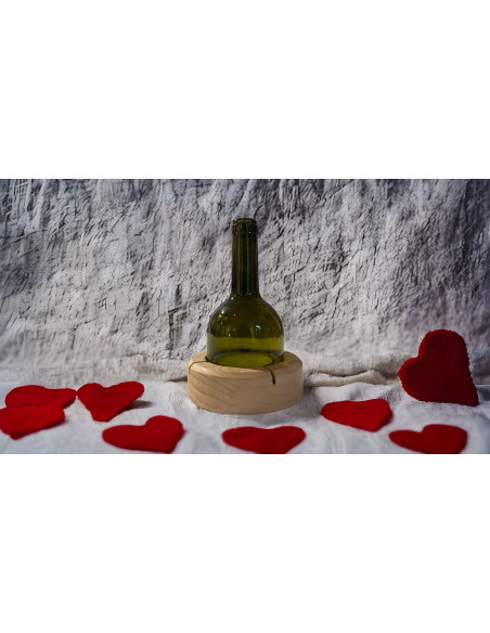 Grosse Windlichter Laternen für Draussen Windlicht aus Recycelten Weinflaschen Die Windlichter werden aus recycelten Weinflasche