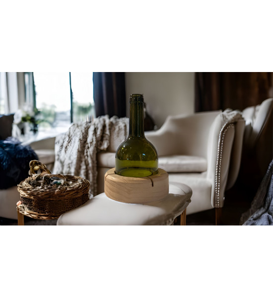 Grosse Windlichter Laternen für Draussen Windlicht aus Recycelten Weinflaschen Die Windlichter werden aus recycelten Weinflasche