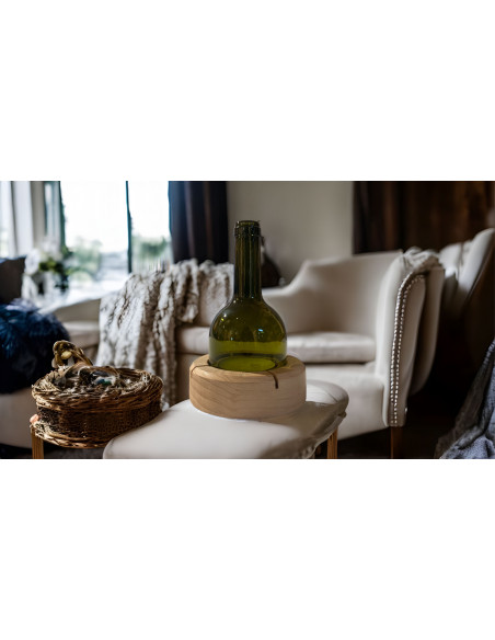 Grosse Windlichter Laternen für Draussen Windlicht aus Recycelten Weinflaschen Die Windlichter werden aus recycelten Weinflasche