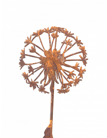 Gartenstecker kleine Deko Pusteblume als Gartenstecker - 60 cm hoch 
Pusteblume an 4 mm Stab
Gesamthöhe ca. 46 cm
Breite 9,8 