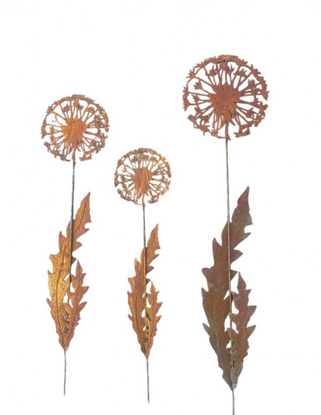 Gartenstecker Gartenstecker Pusteblume mit Blättern - 120 cm 
Die Pusteblume wirkt vor allem beim Blick in den Horizont, vor he Gartenstecker Gartenstecker Pusteblume mit Blättern - 120 cm 
Die Pusteblume wirkt vor allem beim Blick in den Horizont, vor he