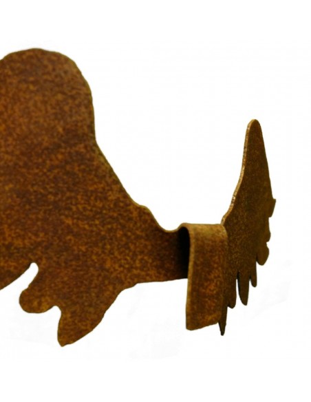 strubbelige Engelsflügel zum einhängen - kreative Weihahnachtsdeko 