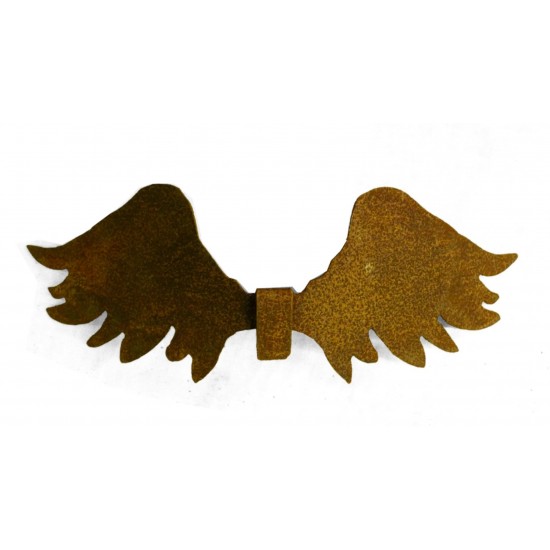 strubbelige Engelsflügel zum einhängen - kreative Weihahnachtsdeko 