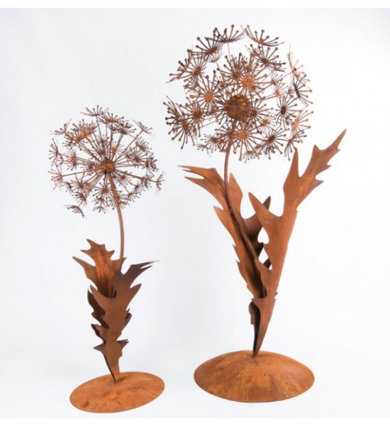 Frühlingsdeko XXL Löwenzahn offen groß 130 cm hoch - Pusteblume 
Durchmesser= 62 cm
Höhe = 130 cm
Jedes Stück ein Unikat Anza