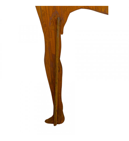 lebensgroße Figuren Yoga Mädel - Eva - gross - Baum Pose - mit Rohr für Platte oder Stab - Höhe 182 cm 
Yoga Mädel Figur "Eva"
