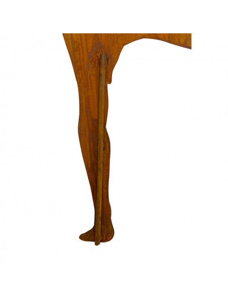 lebensgroße Figuren Yoga Mädel - Eva - gross - Baum Pose - mit Rohr für Platte oder Stab - Höhe 182 cm 
Yoga Mädel Figur "Eva"
