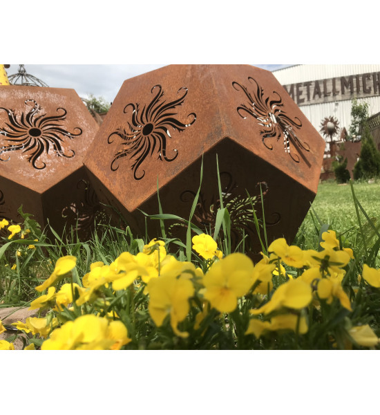 Garten Sonnenwürfel -  43 cm hoch (klein)