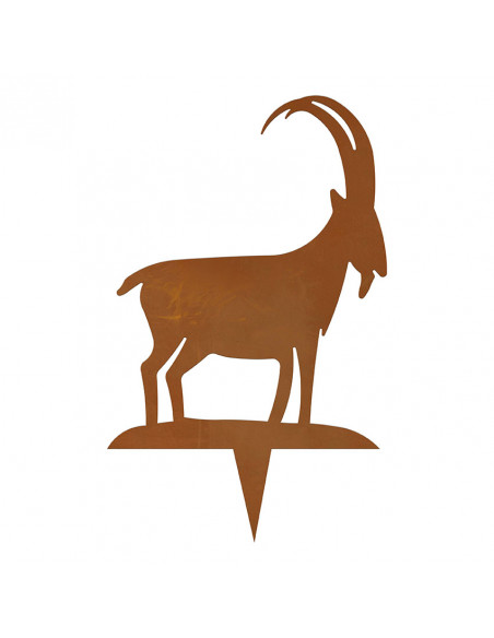 Kleines Deko Bergsteiger Set mit Gipfelkreuz und Gams - zum Stecken Kleines Deko Bergsteiger Set mit Gipfelkreuz und Gams - zum Stecken