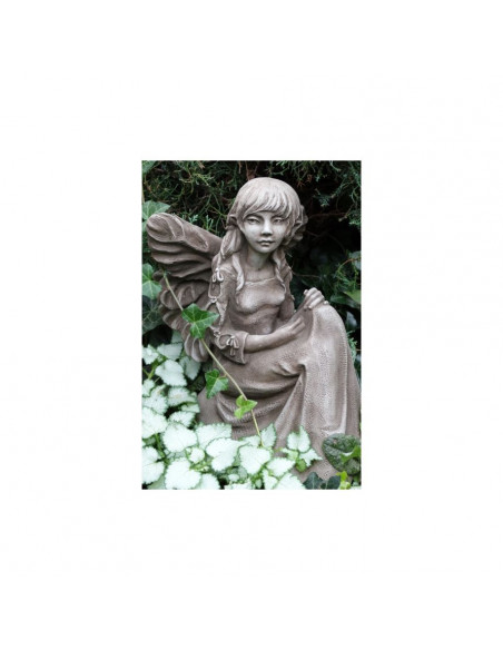 Stein nachdenkliche sitzende Steinguss Fee - Bluebell - Höhe  30 cm 
Höhe 30 cm
Breite 20 cm
Gewicht 6 kg

© by Fiona Scott